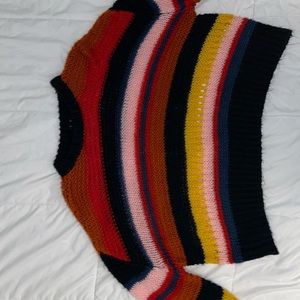 Colorful Knitted Sweater